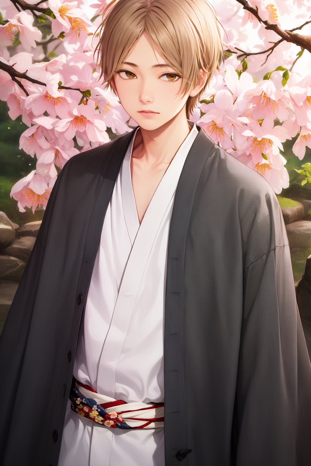 00057-2252584739-(masterpiece, best quality_1.2), , solo, male focus, 1boy, natsume takashi, expressionless, looking at viewer, seiza, brown eyes.jpg